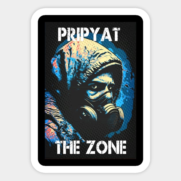 Pripyat The Zone Sticker by BarrySullivan